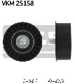 rolka prowadząca paska rozrządu do Opla, VKM 25158, SKF w ofercie sklepu e-autoparts.pl 